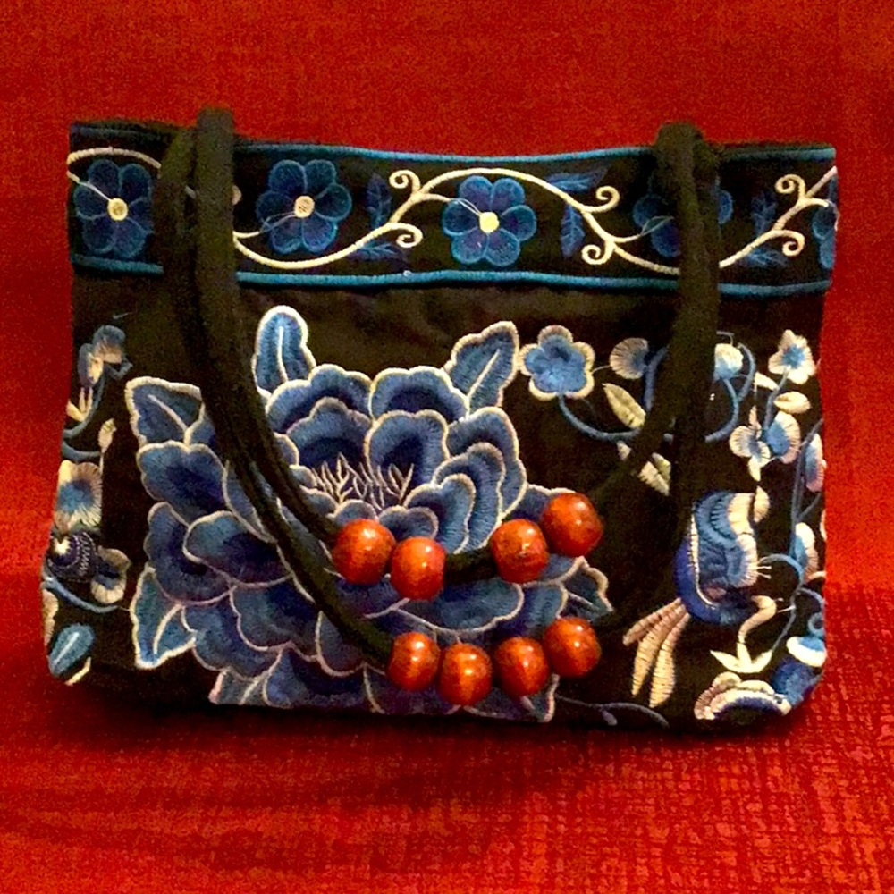 Beautiful cloth tote bag.